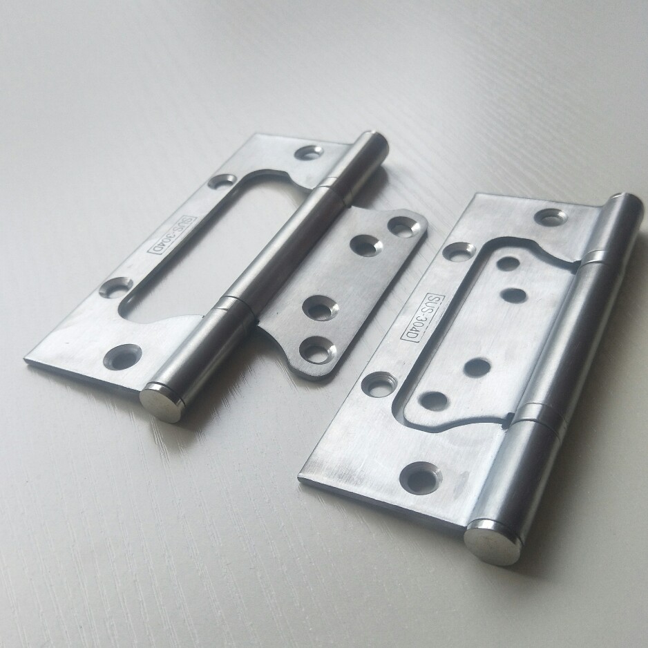 領(lǐng)軍5寸不銹鋼子母合頁鋼木門合頁臥室木門鉸鏈帶螺絲兩片價(jià)格